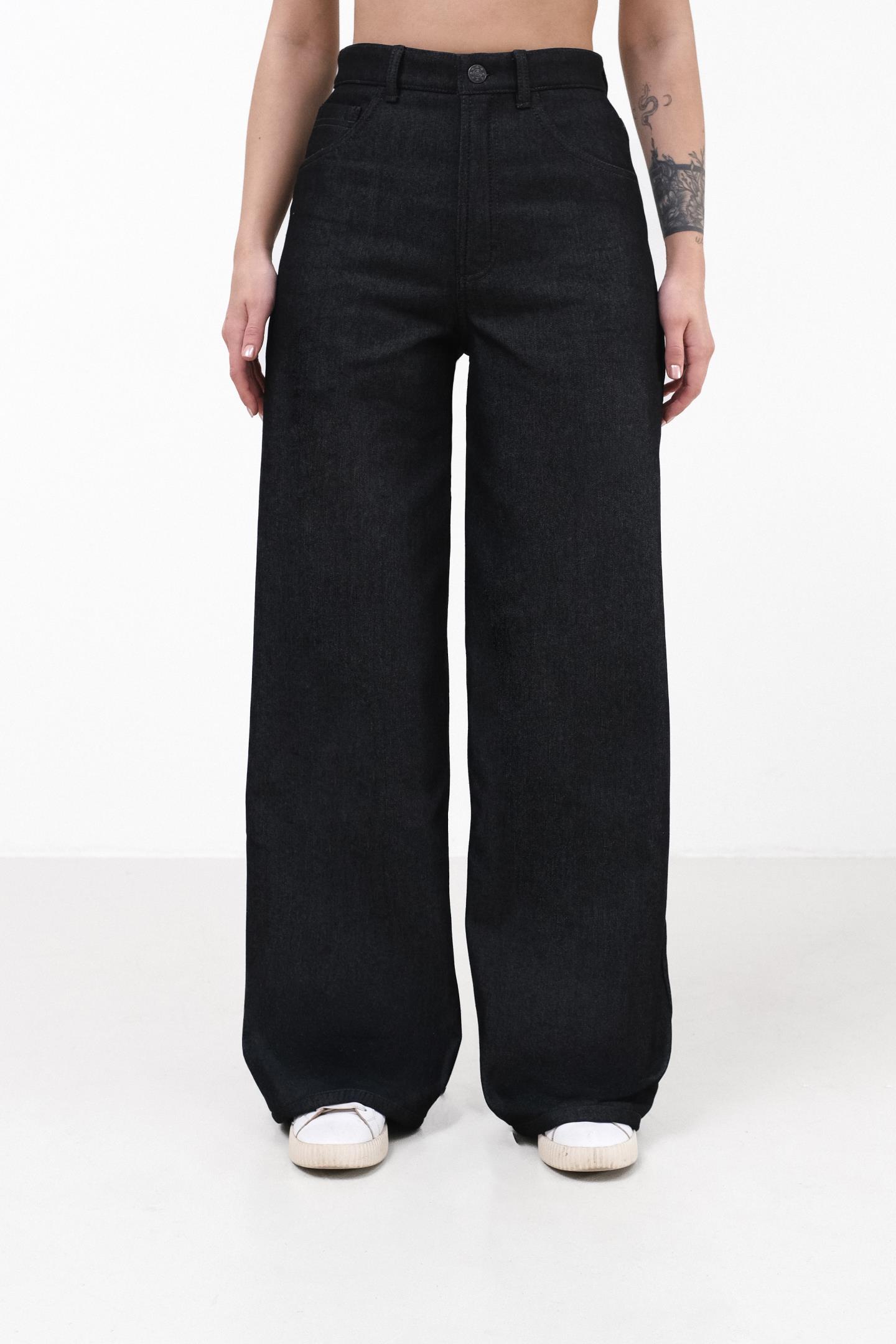 Теплі джинси на флісі Чорний