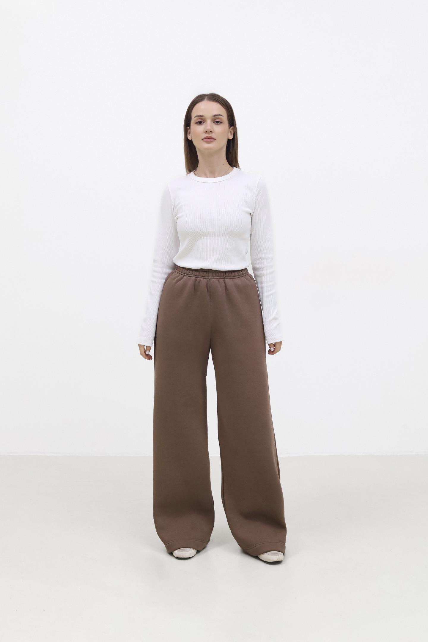 Теплі зимові штани з бавовни Кемел