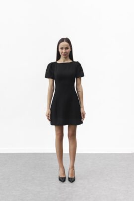 Елегантна сукня-міні Чорний