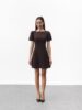 Елегантна сукня-міні Шоколад