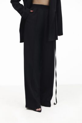 Жіночі штани палаццо Чорний