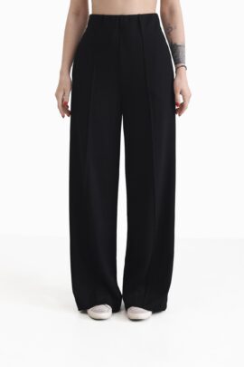 Жіночі штани палаццо зі стрілками Чорний