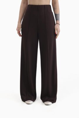 Жіночі штани палаццо зі стрілками Шоколад