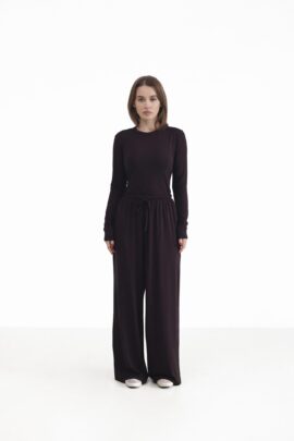 Жіночі вільні штани-палаццо Т.Шоколад