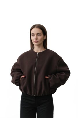 Куртка-бомбер Шоколад