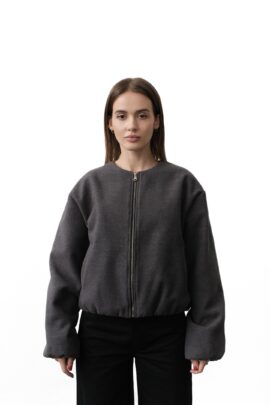 Куртка-бомбер Графітовий