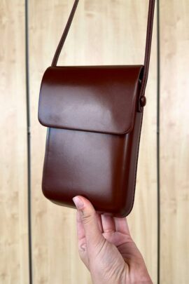 Жіноча міні-сумка Коричневий