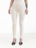 Жіночі лосини з високою талією Кремовий